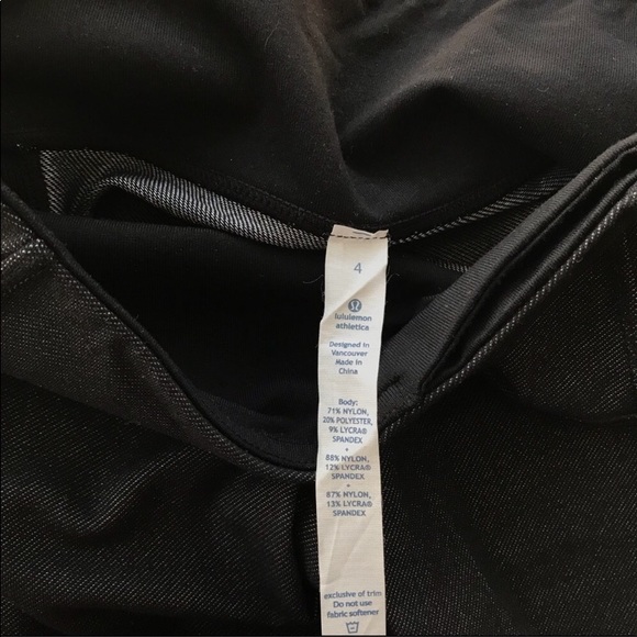 NWT Lululemon Equanimity Pant - Denim/legging - Picture 7 of 8